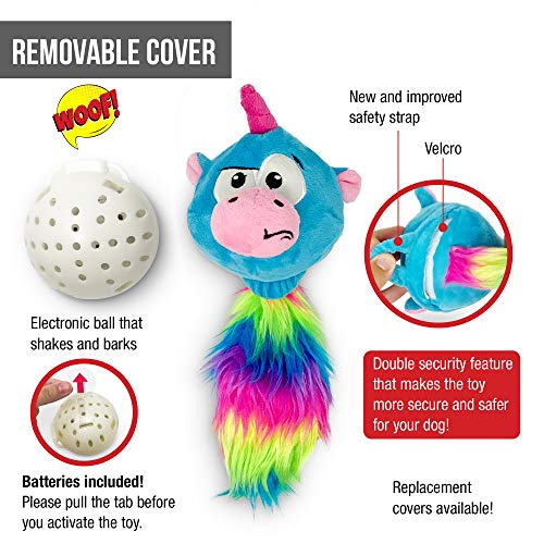 Doggie Pal Unicorn Interactive Plush Dog Toy (Unicorn / Full Unit)