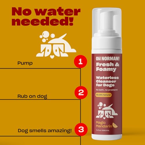Waterless Dry Dog Shampoo