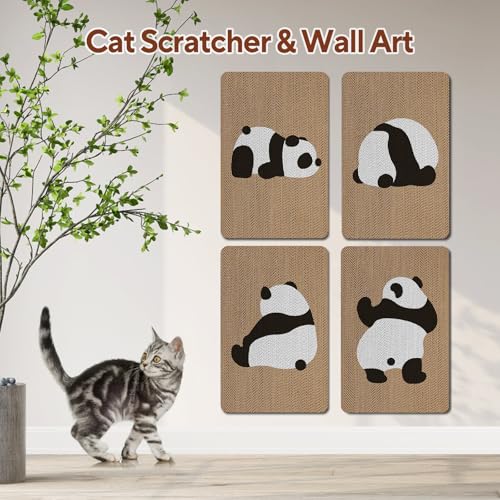 Cardboard Cat Wall Scratcher