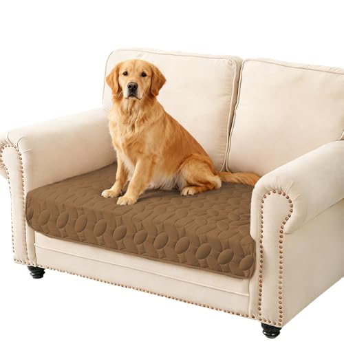 Waterproof Pet Bed Cover Anti (30x53 Inch (Pack of 1) / Camel)