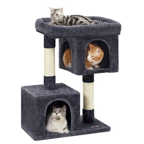 Cat Tree 33.1 (L (23.6"L x 15.7"W x 33.1"H) / Smoky Gray)