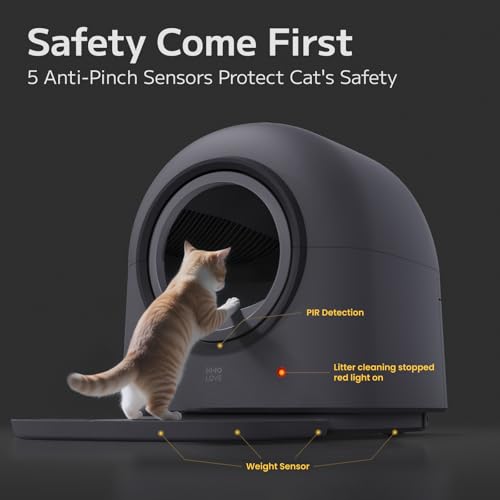 L1 Self Cleaning Litter Box (Dark Gray)