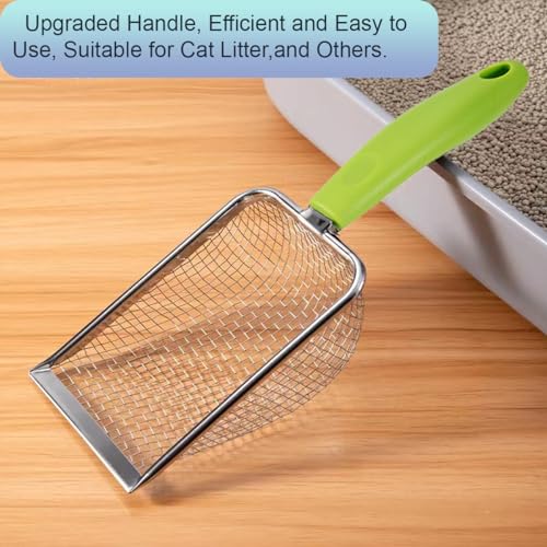 3PCS Cat Litter Scoop (3 / Black-Green-Red)