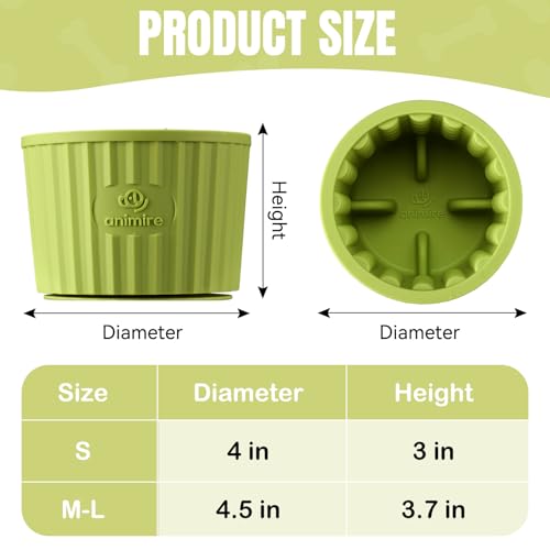 Dog Lick Bowl (S / Green)