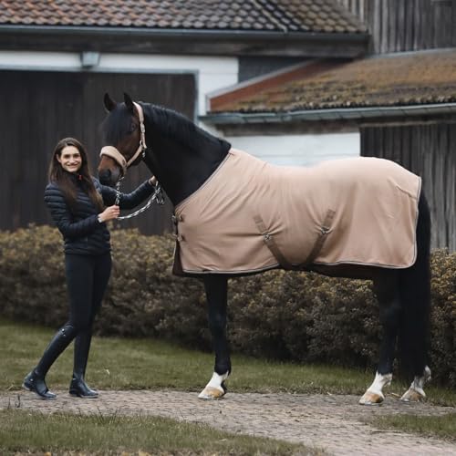 Kiel Horse Halter (Tan / Warmblood)