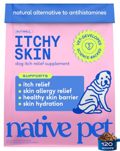 Itchy Skin Dog Itching Skin Relief (120 Count)