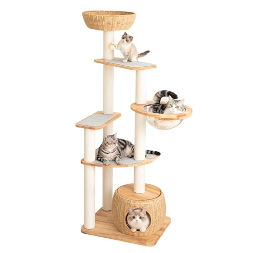 Wood Cat Tree for Large Cat (Nature 81007)
