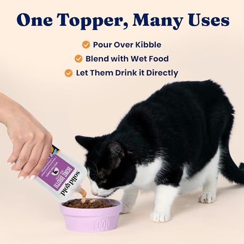 Bone Broth Cat Food Topper (3 Fl Oz (Pack of 12))