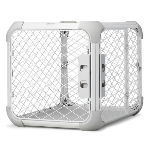 Evolv Modular Dog Crate for Dogs Up to 16" Tall (Small (25.9"L x 19.4"W x 20"H) / Ash)