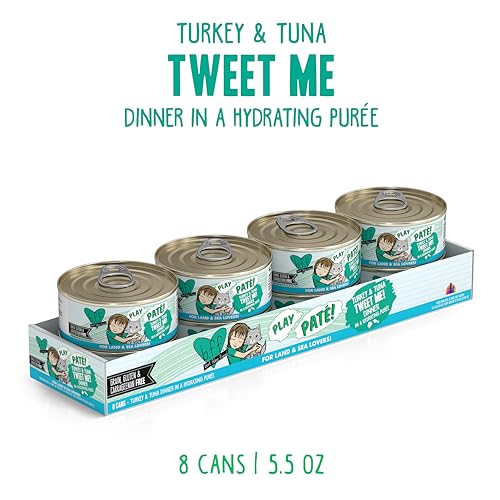 B.F.F. Play Best Feline Friend Paté Lovers (5.5 Ounce (Pack of 8))