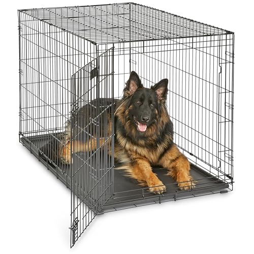 Midwest 48 Inch Single Door iCrate (Black - Single Door)