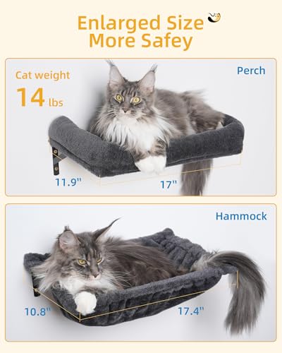 Heavy Duty Cat Wall Shelves for Large Cats