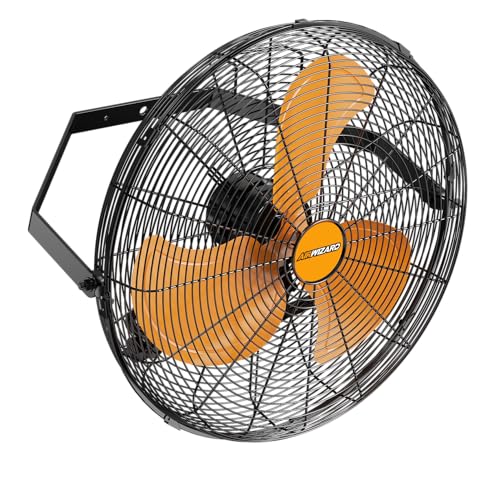 20" Industrial Wall Mount Fan (20 Inch - 4850 CFM)