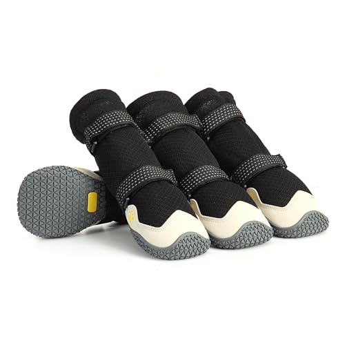 Dog Shoes for Hot Pavement Anti (Size 1: 1.57''x1.37''(L*W))
