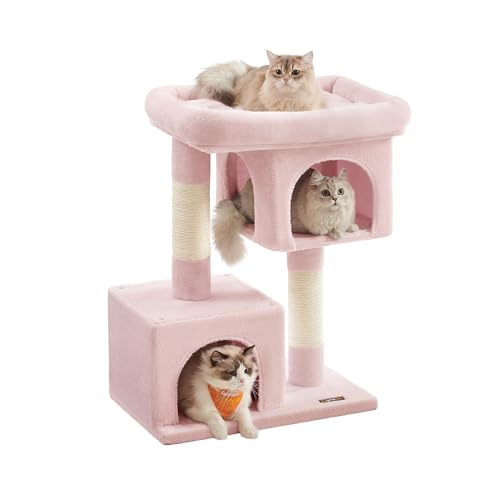 Cat Tree 33.1 (L (23.6"L x 15.7"W x 33.1"H) / Jelly Pink)