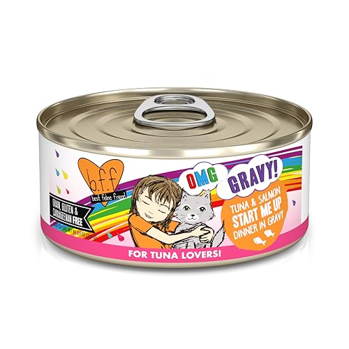 B.F.F. OMG Best Feline Friend Oh My Gravy! (5.5 Ounce (Pack of 8))