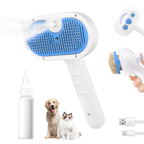 Pet Steam Brush for Dog (1.86'' - 50ML / Blue)