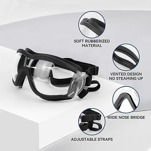 Dog Goggles Anti (Clear / Large)