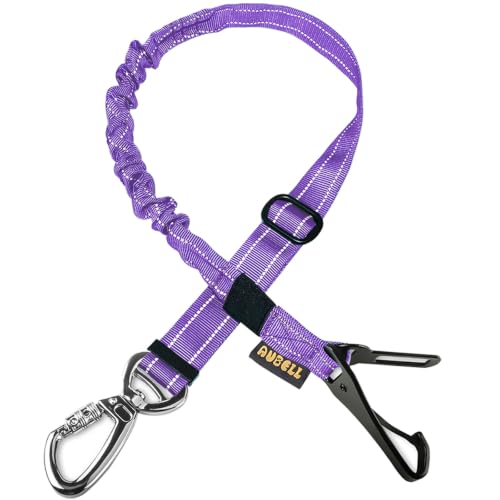 Dog Seat Belt for Car (Purple)