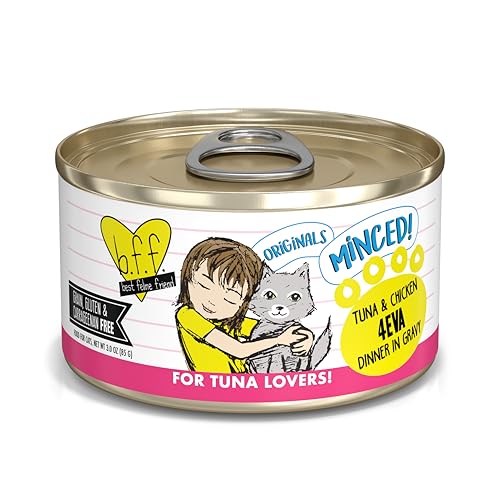 BFF Minced Natural Wet Cat Food (3 Ounce (Pack of 24))