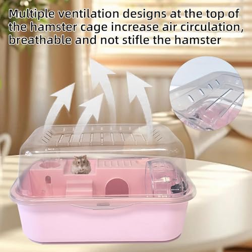 9 in 1 Hamster Cage Kit (Pink)