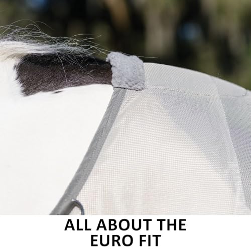 Soft Interlock Mesh II Horse Fly Sheets (Horse Size 58 / Pony Euro Surcingle Pony / Silver)