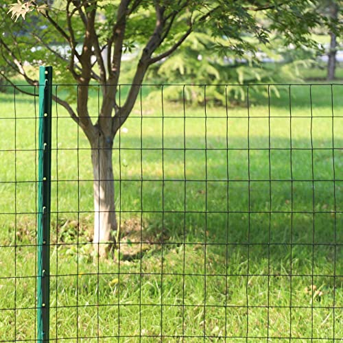 Black PVC Coated Welded Wire Fence 48" x 25' Roll (Black / 2''x3'' 16GA 48''x25')