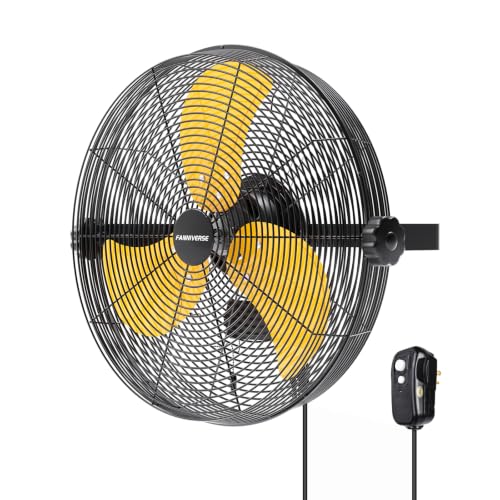 14 Inch Wall Fan Pro Series (Yellow / 14 Inch)