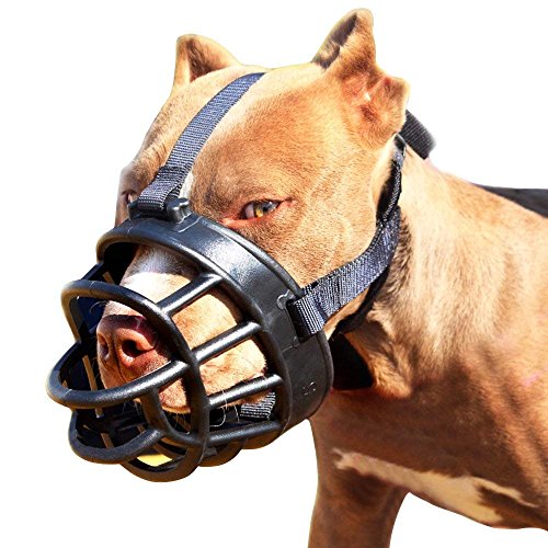 Basket Dog Muzzles (Black / 3: Snout 7.8-12.2")