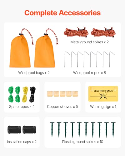 Electric Fence Netting (50in x 164ft / Livestock)
