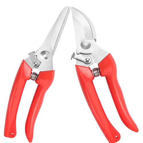 Premium garden shears (Red)