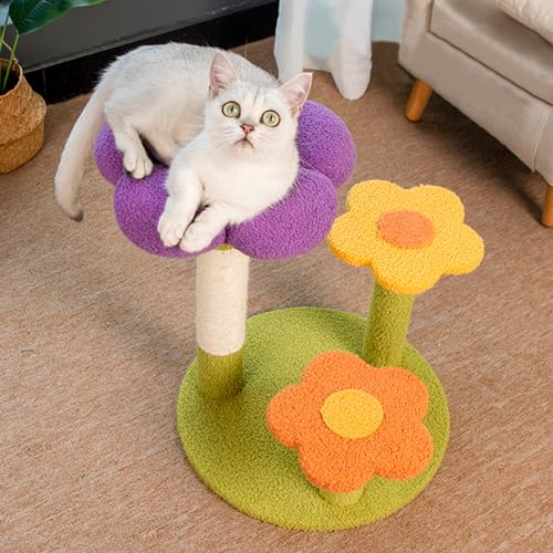 Flower Cat Trees (17.5" / Colorful Flower)