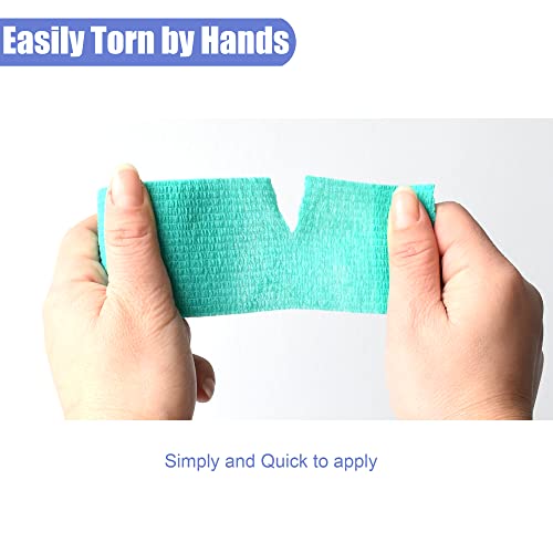 2 Inches Self Adhesive Bandage Wrap (2 Inch / Middle Green)