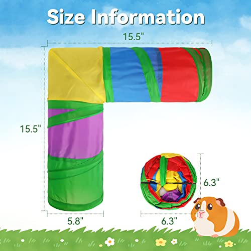 Guinea Pig Tunnels and Tubes 2 (Colorful)