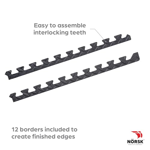 Diamond Plate EVA Foam Gym Floor Tiles (Grey / 6 Tiles - 24 Sq. Ft.)