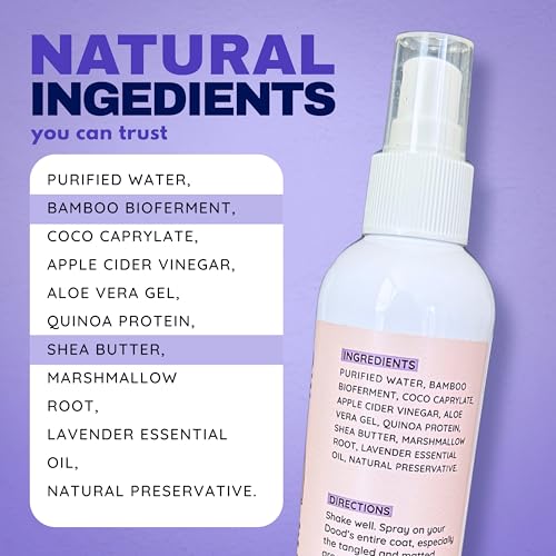 Dog Detangler Spray (8 fluid ounces)