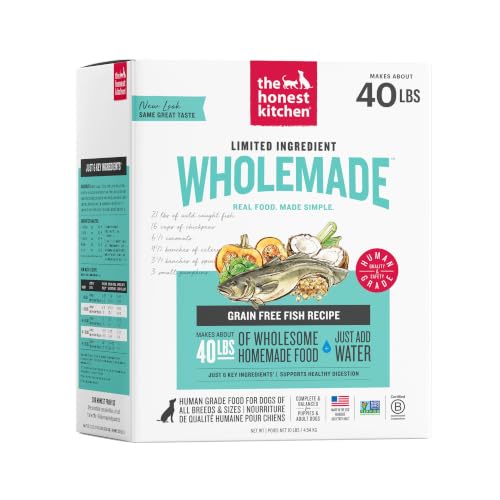 Wholemade 6 Ingredient Grain Free Fish Recipe (10 Pound (Pack of 1))