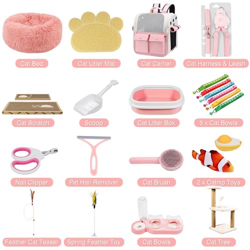 Kitten Starter Kit (pink)