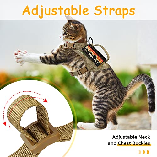 Tactical Cat Harness for Walking (L / camo khaki)