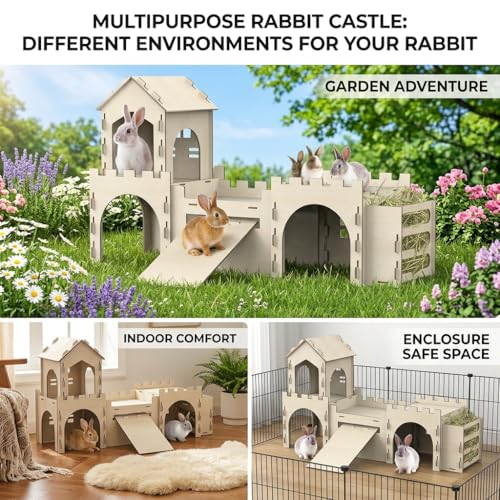 Large Bunny House and Hideouts