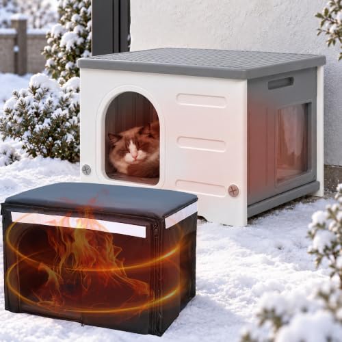HDPE Cat House with Liner (Modern)