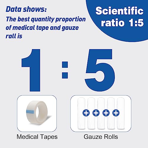 20 Pack Gauze Rolls Bandages (20p / 4IN)