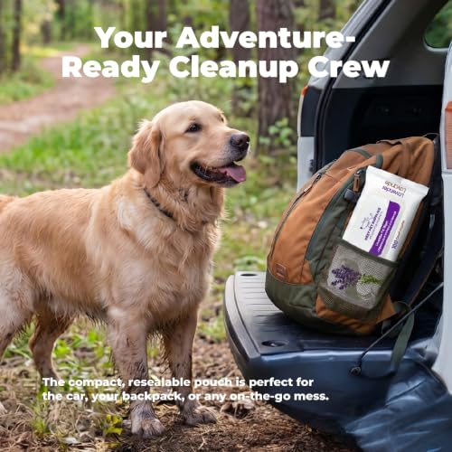 Cleaning Dog Wipes (Calming Lavender / 400 Count)