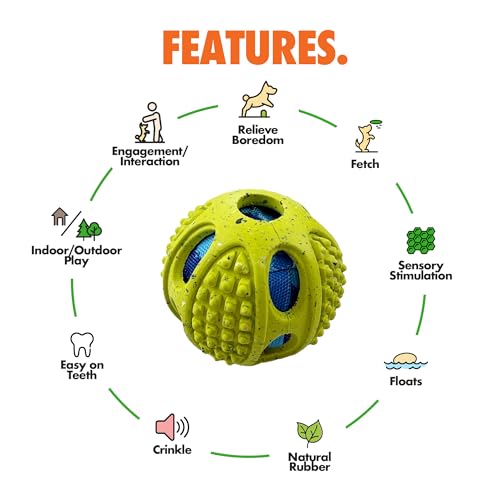 Max Fusion Meteor Ball Dog Toy