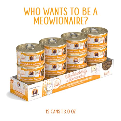 Wet Cat Food Who Wants to be a Meowionaire with Chicken and Pumpkin Pate