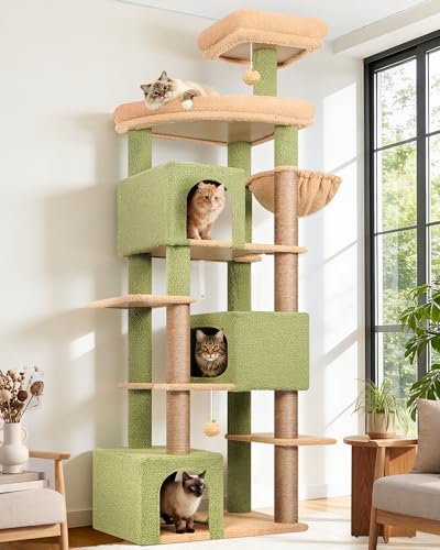 Cactus Large Cat Tree for Large Cats (Green)