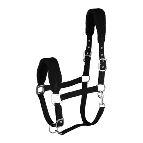 Kiel Horse Halter (Black / Cob)