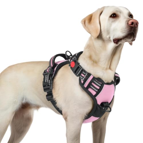 Dog Harness for Large (Large / Pink)