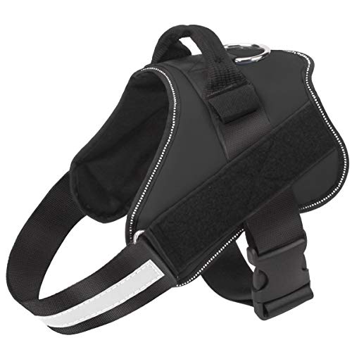 Dog Harness No (Small (Pack of 1) / Black)