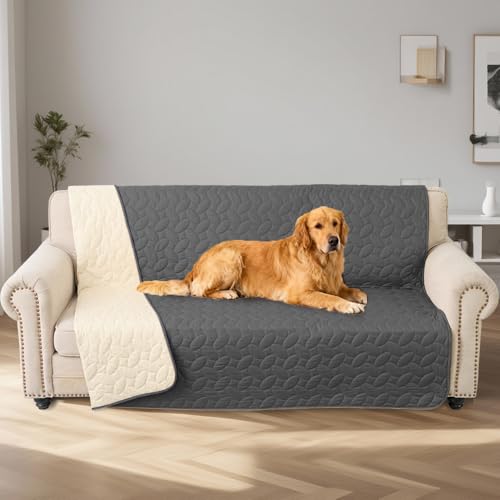 Waterproof Pet Bed Cover Anti (30x53 Inch (Pack of 1) / Darkgrey)
